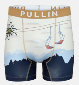 Pullin: Edenweiss - Boxer - Blauw/Oker