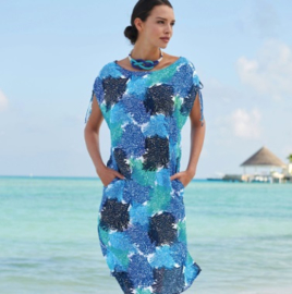 Anita: Lucca - Kaftan - Blauw
