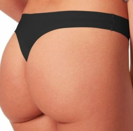 Mey: Illusion - String met onzichtbare naden - Zwart