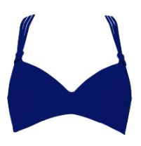 Color Up Your Life: Mix & Match - Bikini Top - Blauw