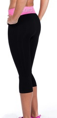 Magic Bodyfashion: Neva Leaves - Broek - Zwart