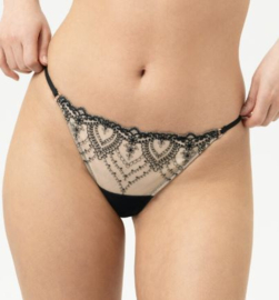 Mey: Mysterious - String - Zwart/Goud