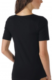 Mey: Superfine Organic - T-shirt - Zwart