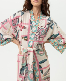 Mey: Fragmented Garden - Kimono - Cream/Multi