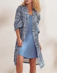 Essenza: Sarai Lenthe - Kimono - Blauw