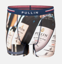 Pullin: Wine - Boxer - Blauw/Multi
