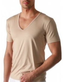 Mey: Dry Cotton Functional - V-neck - Huid