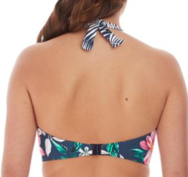 Fantasie: Port Maria - Halter - Blauw/Multi