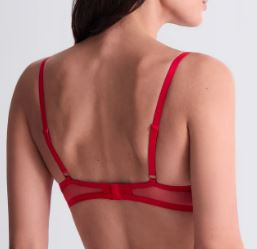 Aubade: Sheer Emotion - Push-Up - Rood