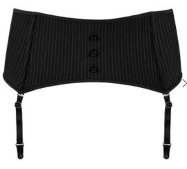 Marlies Dekkers: Gloria - Porte jarretelle - Zwart/Wit