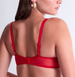 Aubade: Sheer Emotion - Push-Up - Rood