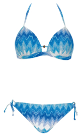 Olympia: Zigzag - Bikini - Blauw