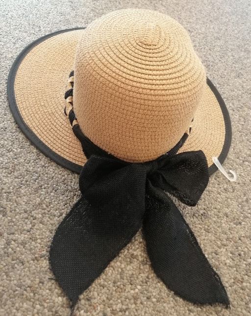Olympia: Praia - Hoed - Beige/Zwart