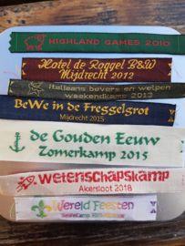 diverse Badges, herinneringsbandjes etc.