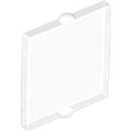 60601 Glass for Window 1 x 2 x 2 Flat Front trans clear
