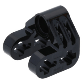 92907 Black Technic, Axle and Pin Connector Perpendicular Split