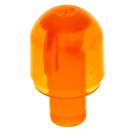 58176 / 28624 Trans-Orange Light Cover with Internal Bar / Bionicle Barraki Eye