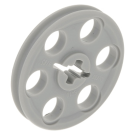 4185 Light Bluish Gray Technic Wedge Belt Wheel (Pulley)