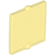 60601 Glass for Window 1 x 2 x 2 Flat Front trans-yellow