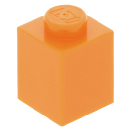3005 Brick 1x1 orange