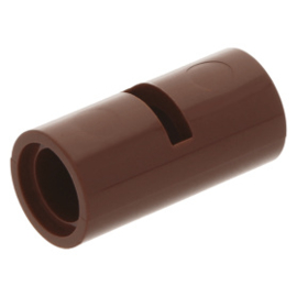 62462 / 29219 Reddish Brown Technic, Pin Connector Round 2L with Slot (Pin Joiner Round)