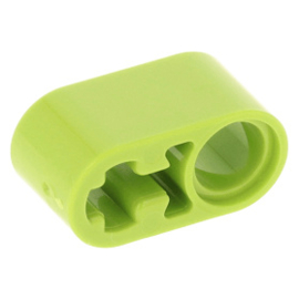 60483 / 74695 Lime Technic, Liftarm 1 x 2 Thick with Pin Hole and Axle Hole