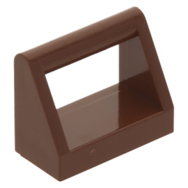 2432 Reddish Brown Tile, Modified 1 x 2 with Handle