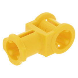 32039 / 42135 Yellow Technic, Axle Connector with Axle Hole