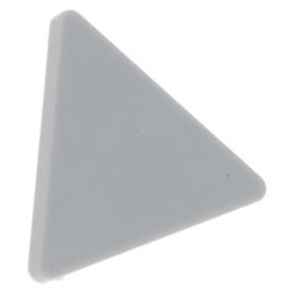 65676 / 892 Light Bluish Gray Road Sign Clip-on 2 x 2 Triangle
