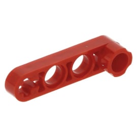 2825 / 32006 Red Technic, Liftarm 1 x 4 Thin with Stud Connector