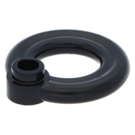 30340 Black Minifig, Utensil Flotation Ring (Life Preserver)