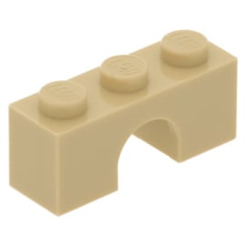 4490 Tan Brick, Arch 1 x 3