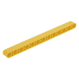 41239 Yellow Technic, Liftarm 1 x 13 Thick