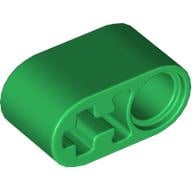 60483 / 74695 Green Technic, Liftarm 1 x 2 Thick with Pin Hole and Axle Hole