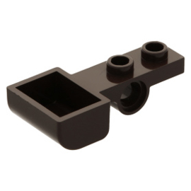 88289 Dark Brown Plate, Modified 1 x 4 with Pin Hole and Bucket (Catapult)