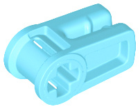 49283 Medium Azure Technic, Axle and Wire Connector