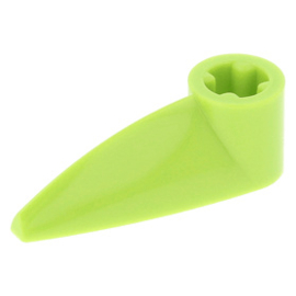 x346 /41669 Lime Bionicle 1 x 3 Tooth with Axle Hole