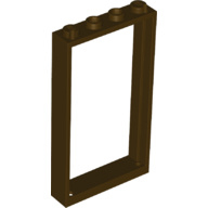60596 Door Frame 1 x 4 x 6 Type 2, dark brown