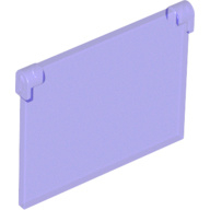 60603 Glass for Window 1 x 4 x 3 - Opening Trans Purple