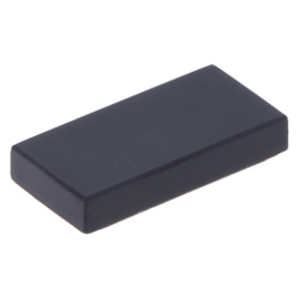 3069 Black Tile 1 x 2 with Groove