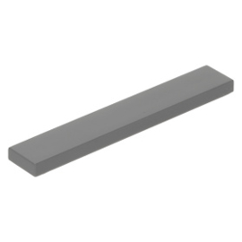 6636 Dark Bluish Gray Tile 1 x 6