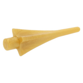 24482 Pearl Gold Minifig, Weapon Spear Tip with Fins