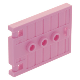 93096 Door 1 x 5 x 3 with 3 Studs and Handle, bright pink