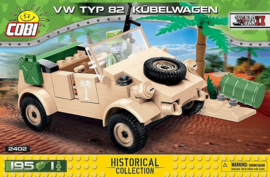 COBI 2402 WWII VW typ 82 Kübelwagen