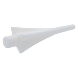 24482 White Minifigure, Weapon Spear Tip with Fins