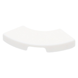 27925 White Tile, Round Corner 2 x 2 Macaroni