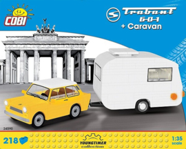 COBI 24590 Trabant 601 + Caravan