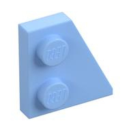 24307 Bright Light Blue Wedge, Plate 2 x 2 Right