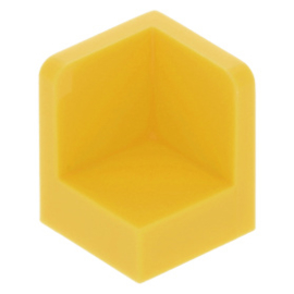 6231 Yellow Panel 1 x 1 x 1 Corner