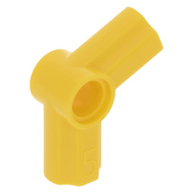 32015 Yellow Technic, Axle and Pin Connector Angled #5 - 112.5 degrees